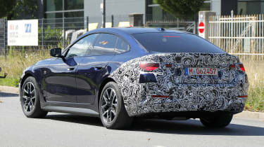 BMW i4 spies - rear